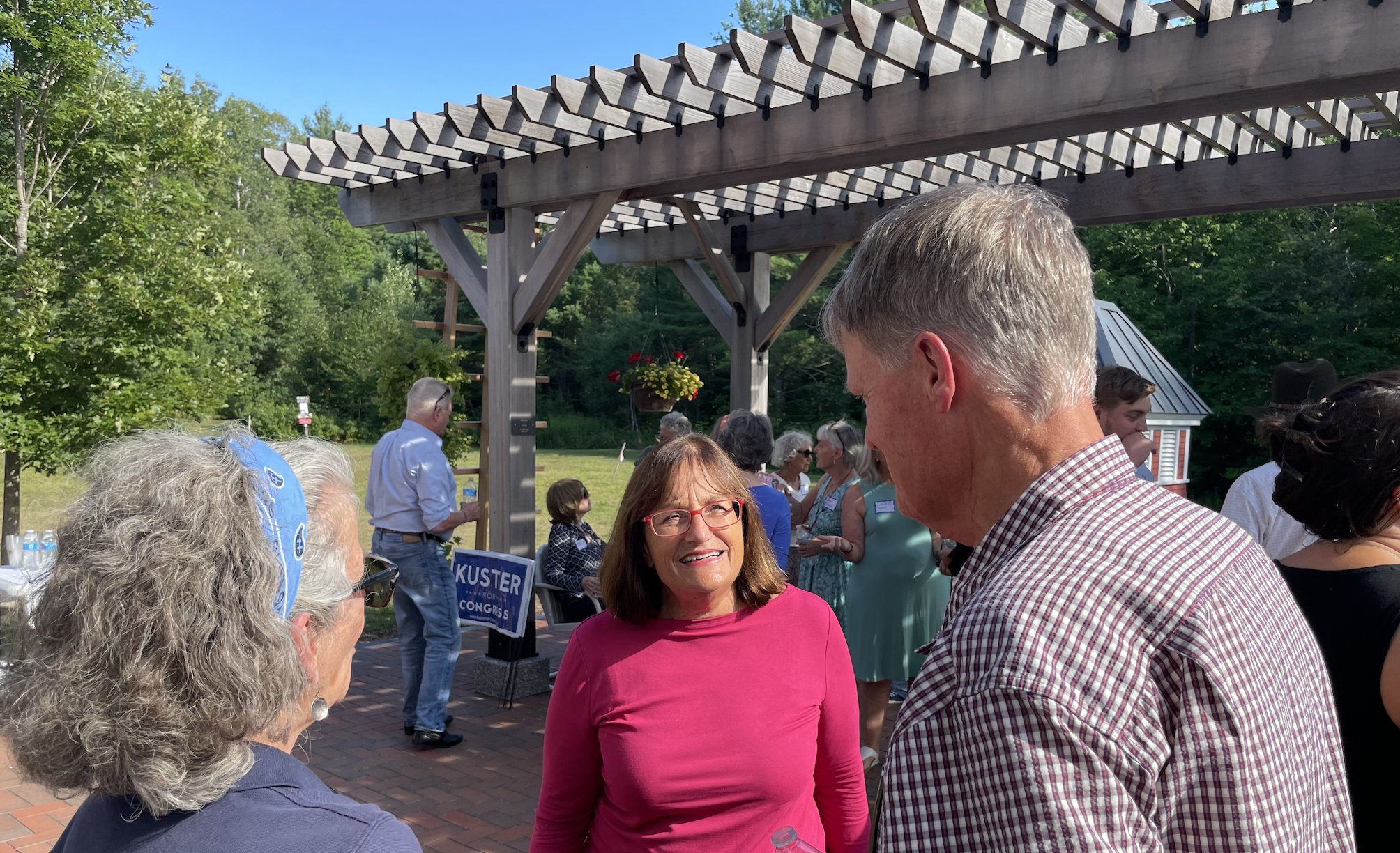 Kuster Meets Voters in Jackson, Introduces Herself After Redistricting