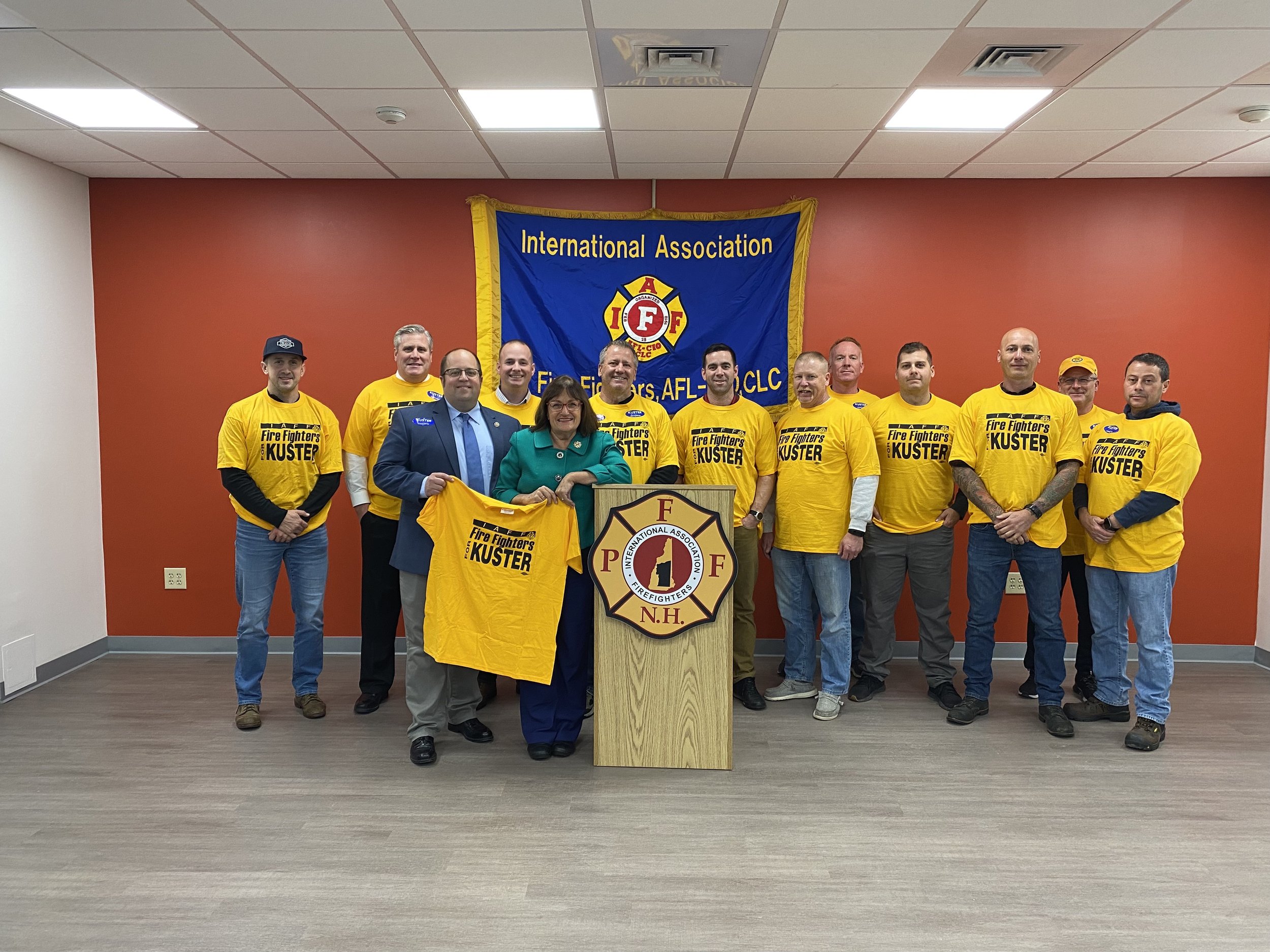 Kuster Endorsed by Professional Fire Fighters of New Hampshire