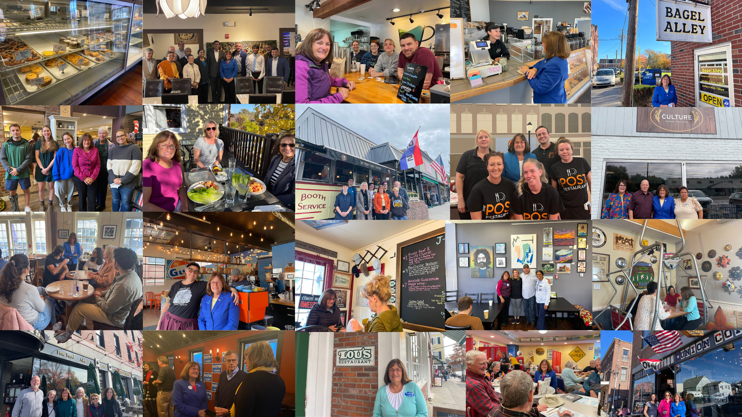 Kuster Wraps 30 Diners in 30 Days Tour, Highlights Work Fighting for NH Small Businesses