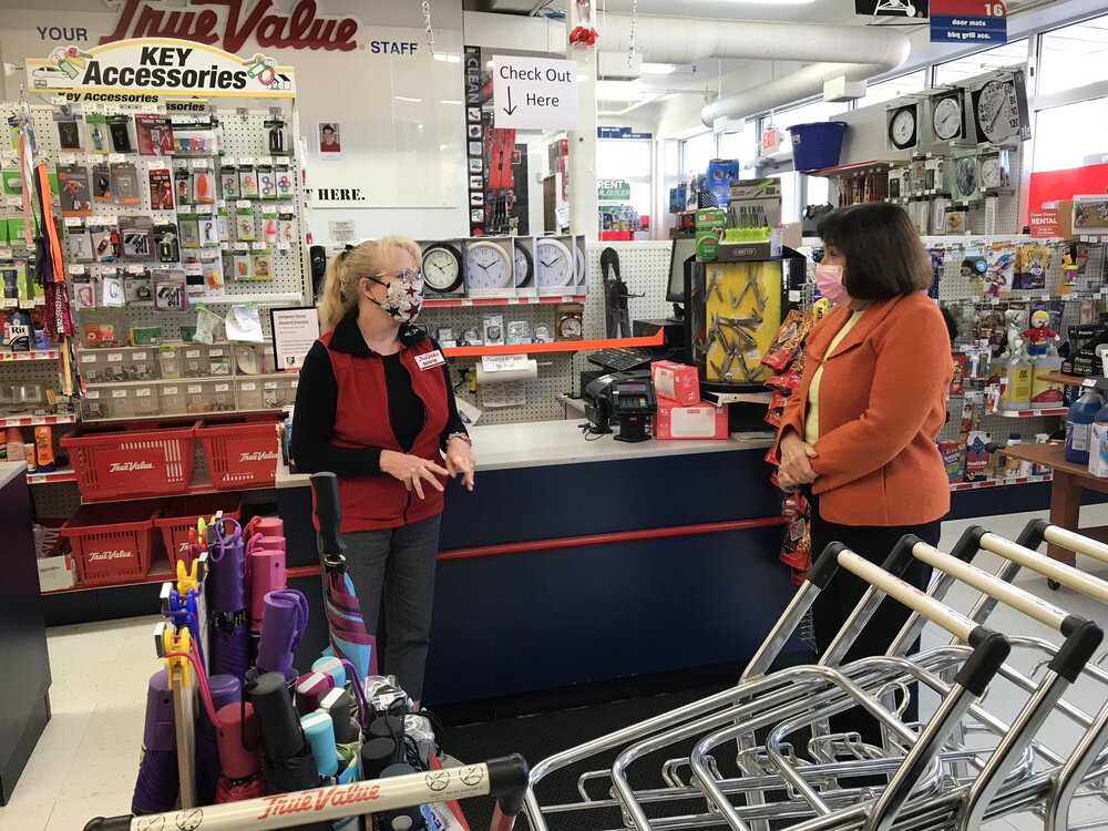 Kuster Visits Small Businesses In Hanover and New London