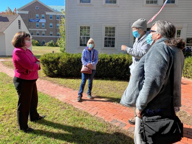 Monadnock Ledger: Kuster and Dietsch campaign in Peterborough