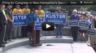 Video: Annie files as a candidate for Congress